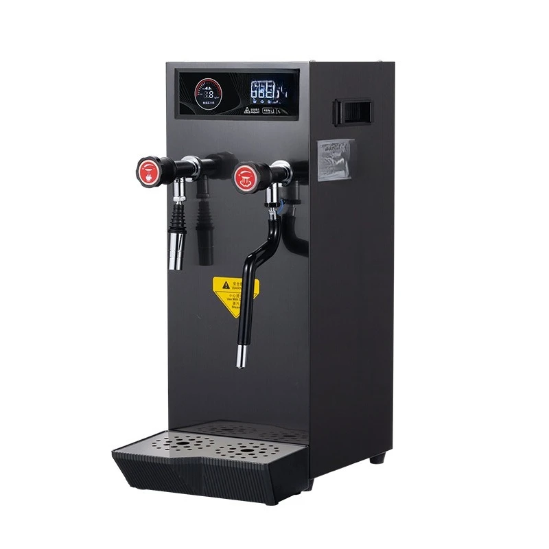 Commercial steam boiling water machine, milk tea shop steam milk foam machine