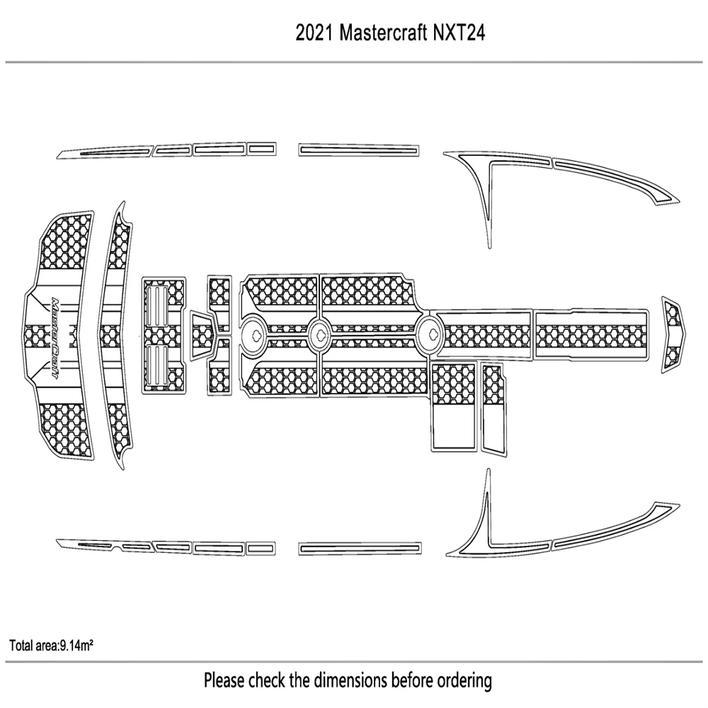 2022 master craft NXT 24 cockpit swim platform 1/4