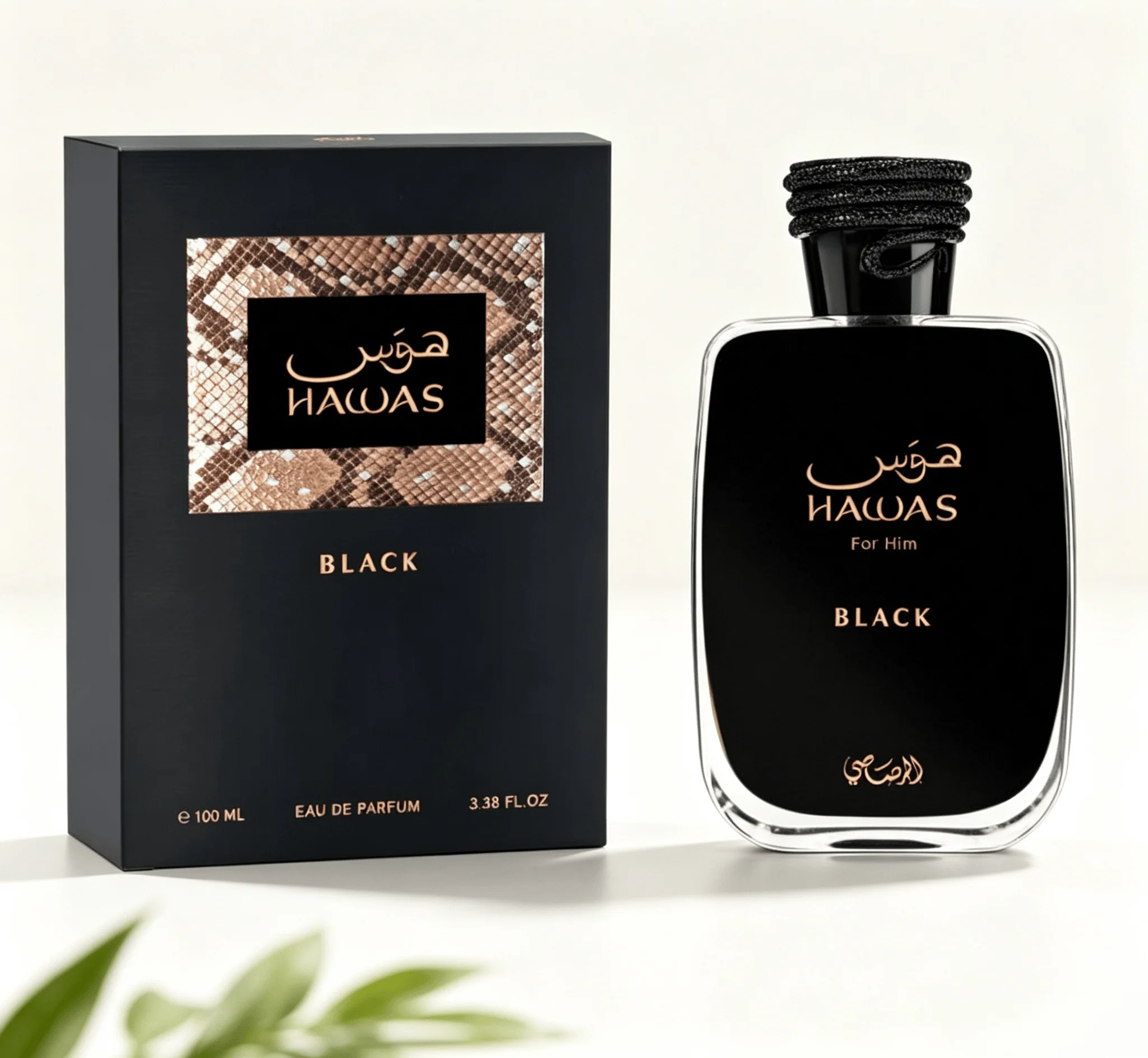 HAWAS Black For Him Eau De Par – обзор и цена Amber Musk Oil