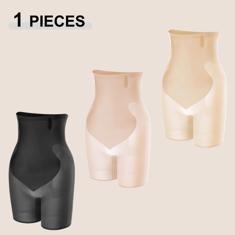 Damen-Shapewear mit hoher Taille, Bauchkontrolle, Po-Lifter, Trainer-Höschen, hochwertig, elastisch, Übergröße, schlankmachender Body Shaper, S-3XL