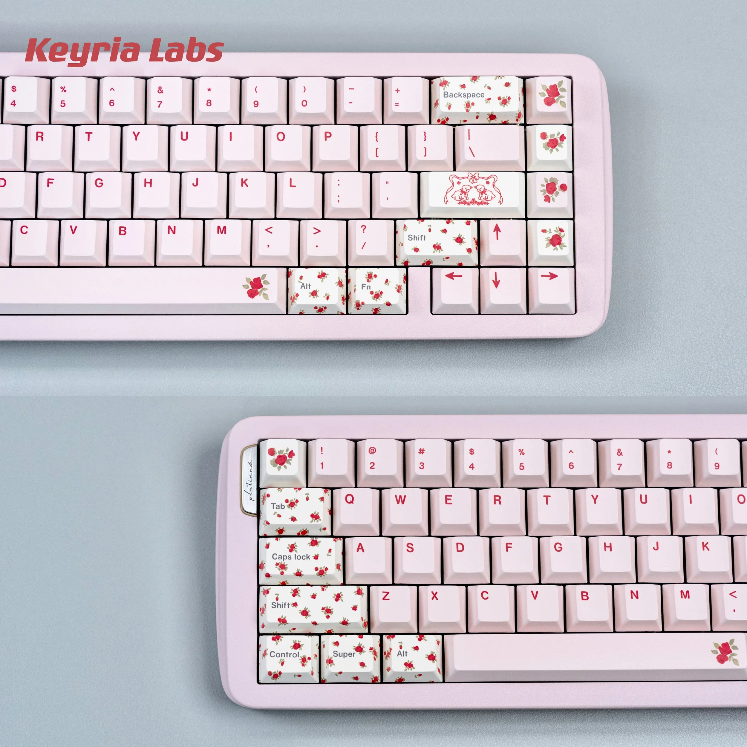 

Колпачок для клавиш Lamb Rose PBT на заказ, пятисторонняя горячая сублимация
