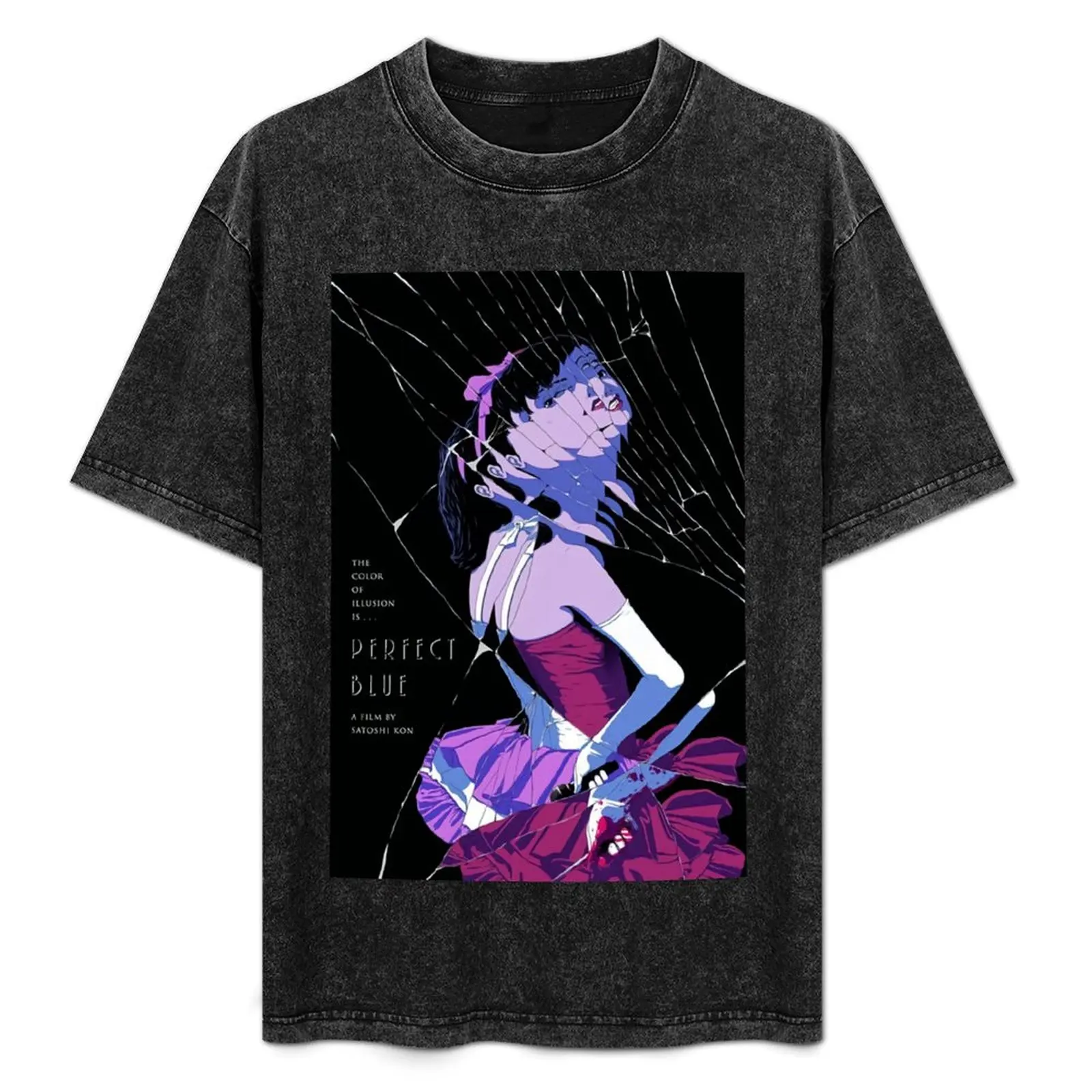 

Perfect Blue poster T-Shirt Gym Exercise Short Sleeve T-Shirt