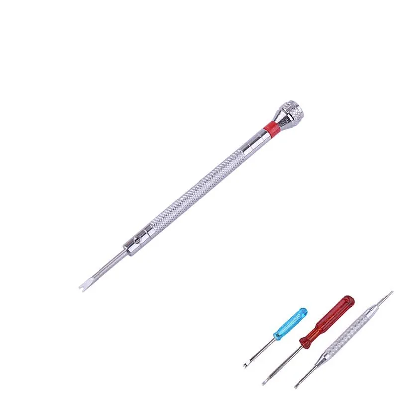 إكسسوارات الساعة 304 مسامير فولاذية كاملة كلمة واحدة متوافقة مع ساعة Hublot الخلفية بخط واحد من الفولاذ المقاوم للصدأ مفك براغي بكلمة واحدة