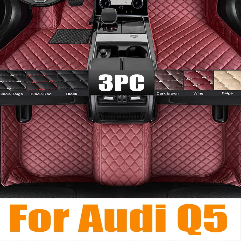 

3D TPE LHD Q5 Car Floor Mat For Audi Q5 2009-2019 Car Floor Liner Tray Foot Mat Pad Carpet Carpets Auto Accessories