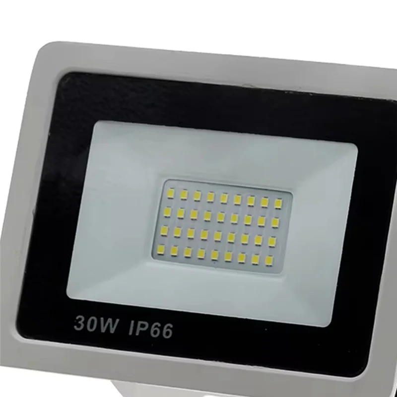 

A74E-Floodlight LED Flood Light Spotlight 30W Wall Outdoor Lighting Cool White White PIR Motion Sensor Reflector