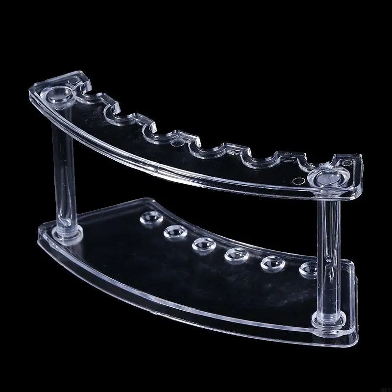 R6ff Plastic 6 Slot Pen Diewelry Display Display Display Display Hight Caffice