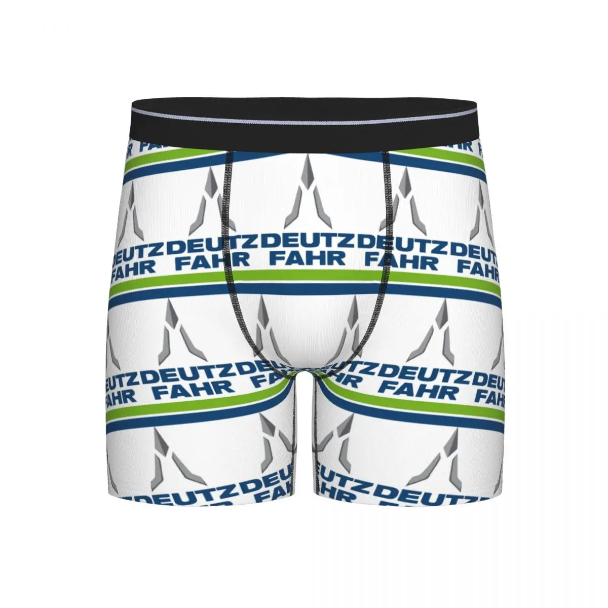

Long Boxer Underpants Shorts Deutz Fahr Logo Panties Men's Ventilate Underwear for Homme Man Boyfriend Gift