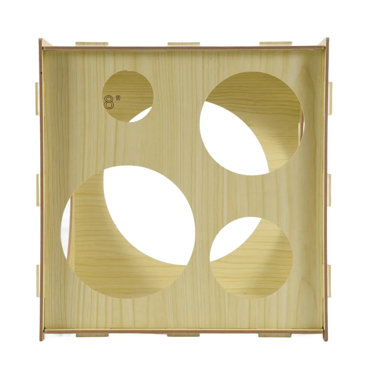 أداة قياس صندوق مقاس البالونات ذات 9 فتحات من ABJS مقاس 2-10 بوصة لحفلات أعياد الميلاد وحفلات الزفاف