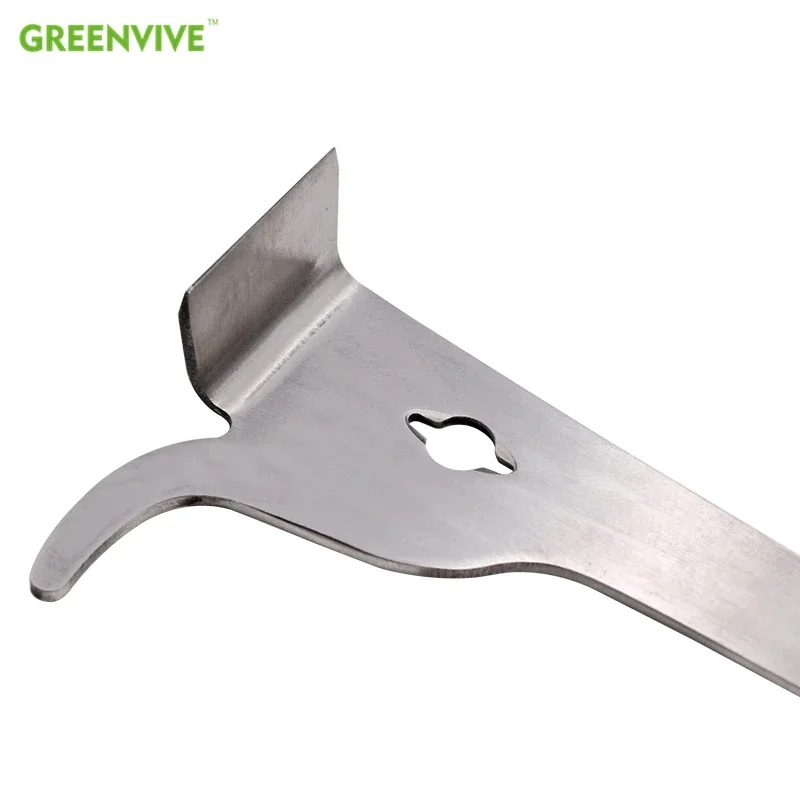 Hive Scraper J-Hook Hive Tool Bee Hive Box Scraper Honey Scraping Knife Honey Scraper Beekeeping Equipment Frame Cleaning Tool