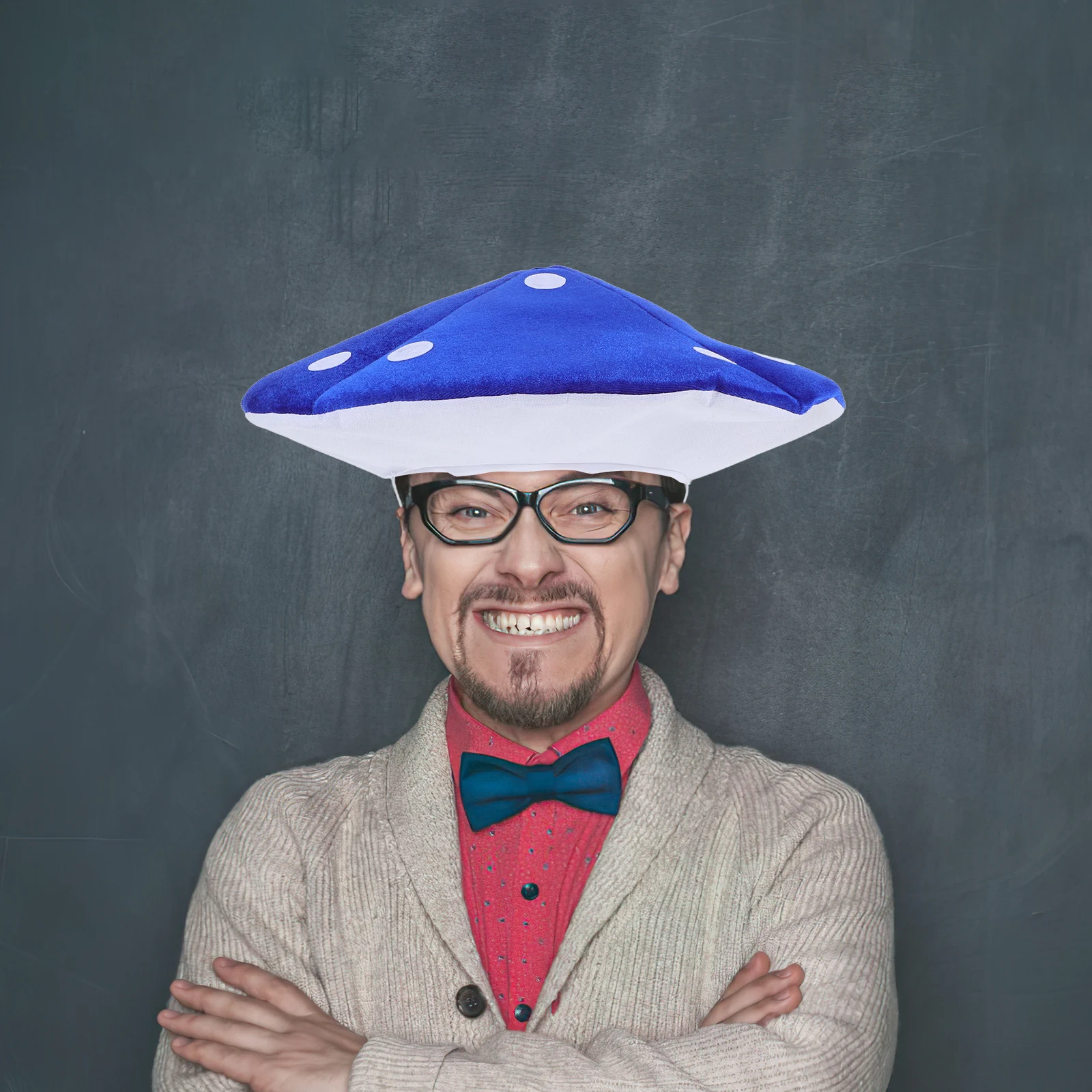 

Mushrooms Hat Headdress Blueberry Beret Clothing Adult Costume Funny Plant Giant Toddler
