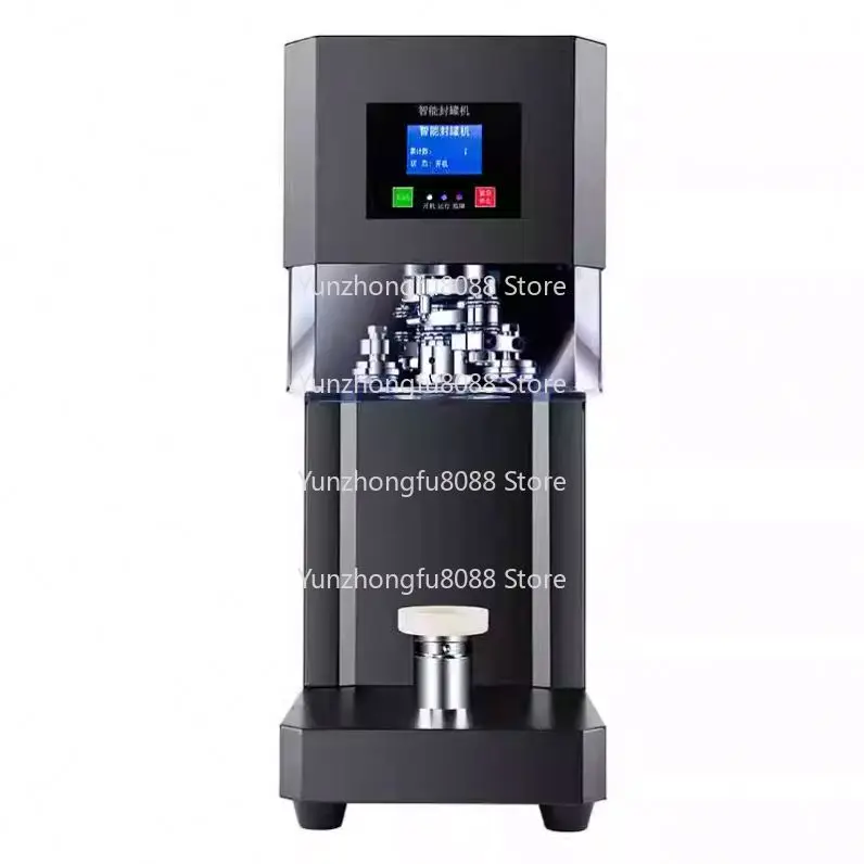 Aluminum pet can beverage semi-automatic tin can juice soft drink can making and sealing machine