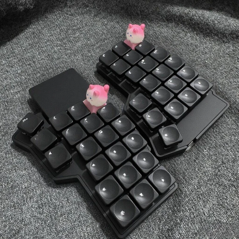 NEW Corne V4.1 36/42 Procyon Split Keyboard Kit Custom Hot-swap RGB VIA Touch Pad with Mouse Knob DIY Ergonomics for Gamers MX