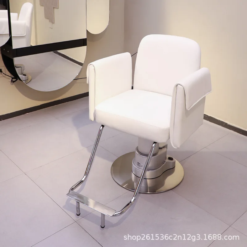 

High-end hair salon barber chair hair special chair electric one-click lift perm and dye cutting chair dyeing