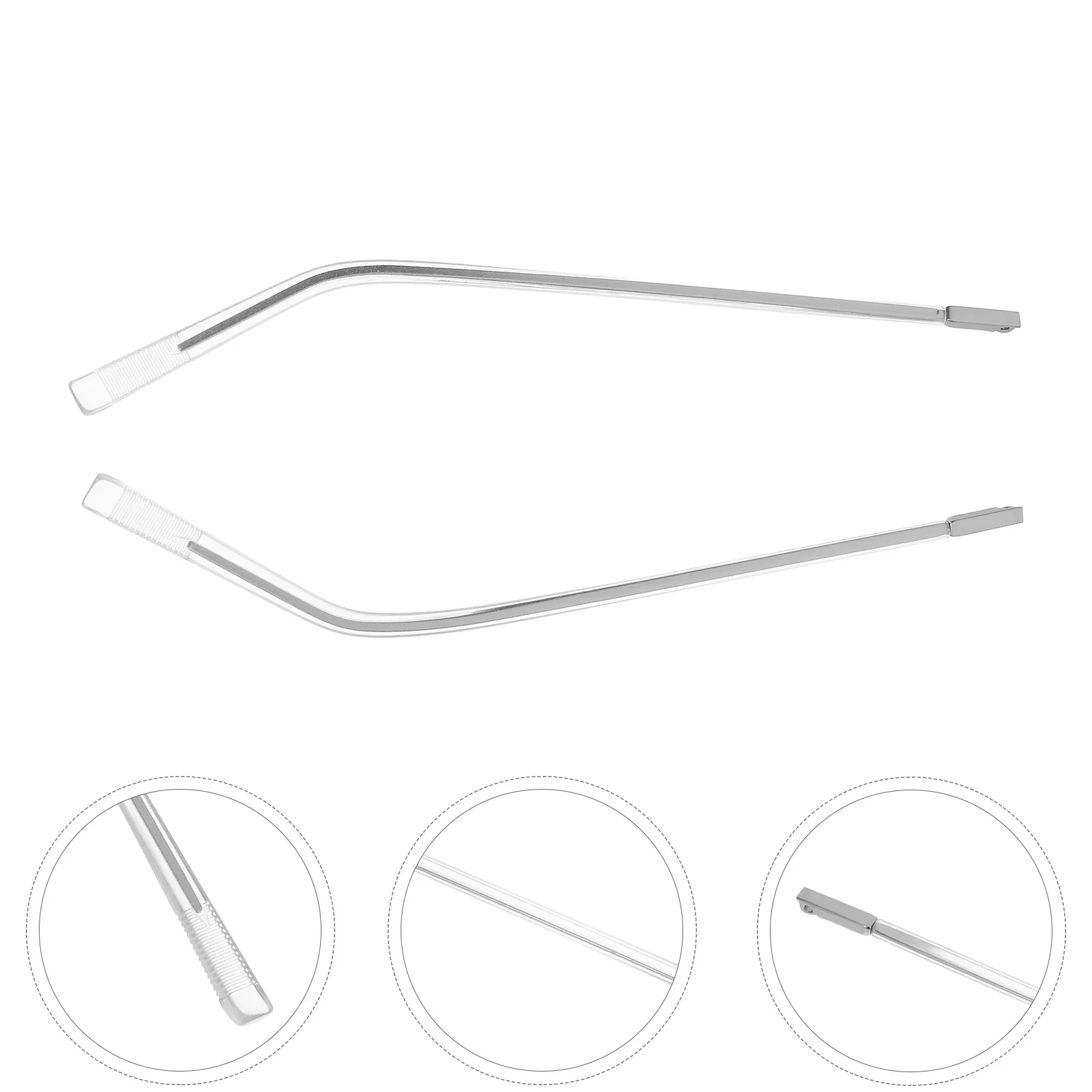 

1 Pair Universal Metal Glasses Replacement Arms For Eyeglasses Sunglasses Myopia Reading Glasses, Replacement Temple Legs