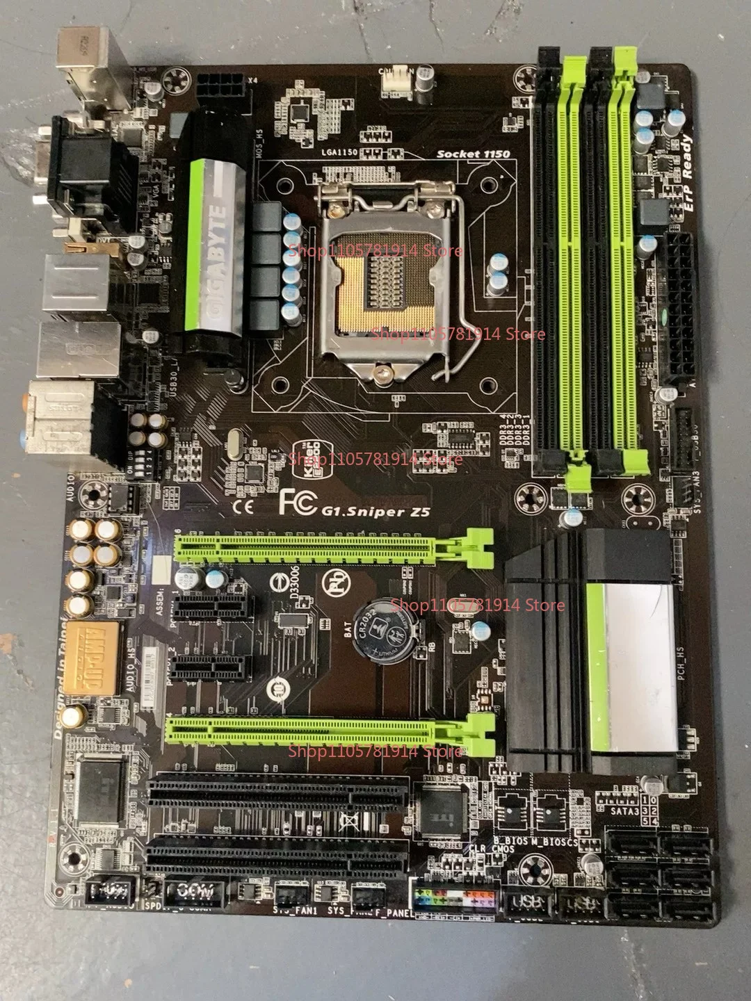 For GIGABYTE G1 Sniper Z5 Large Board 4th Generation CPU Industrial Control Main Board with Baffle