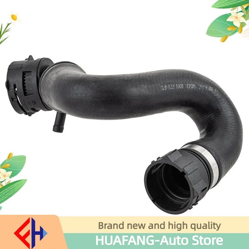 Original Upper Radiator Coolant Hose 7l8122101d  For  Q7 3.0l V6 2011-2015 High Quality