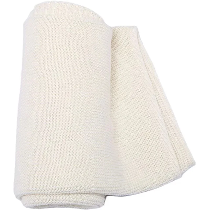 100% Baumwoll-Strickdecke für Babys, personalisierbar mit Namen, weiche, atmungsaktive Puckdecke für Säuglinge, individuelle Neugeborenen-Wickeldecke, Geschenk – Detail 18