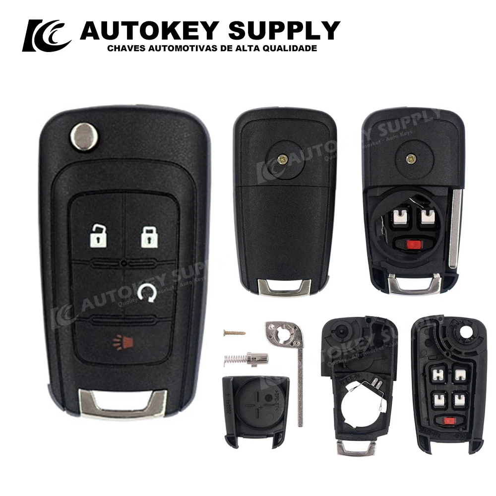 Folding Key Shell 4 Keys  Autokey supply AKBKF119