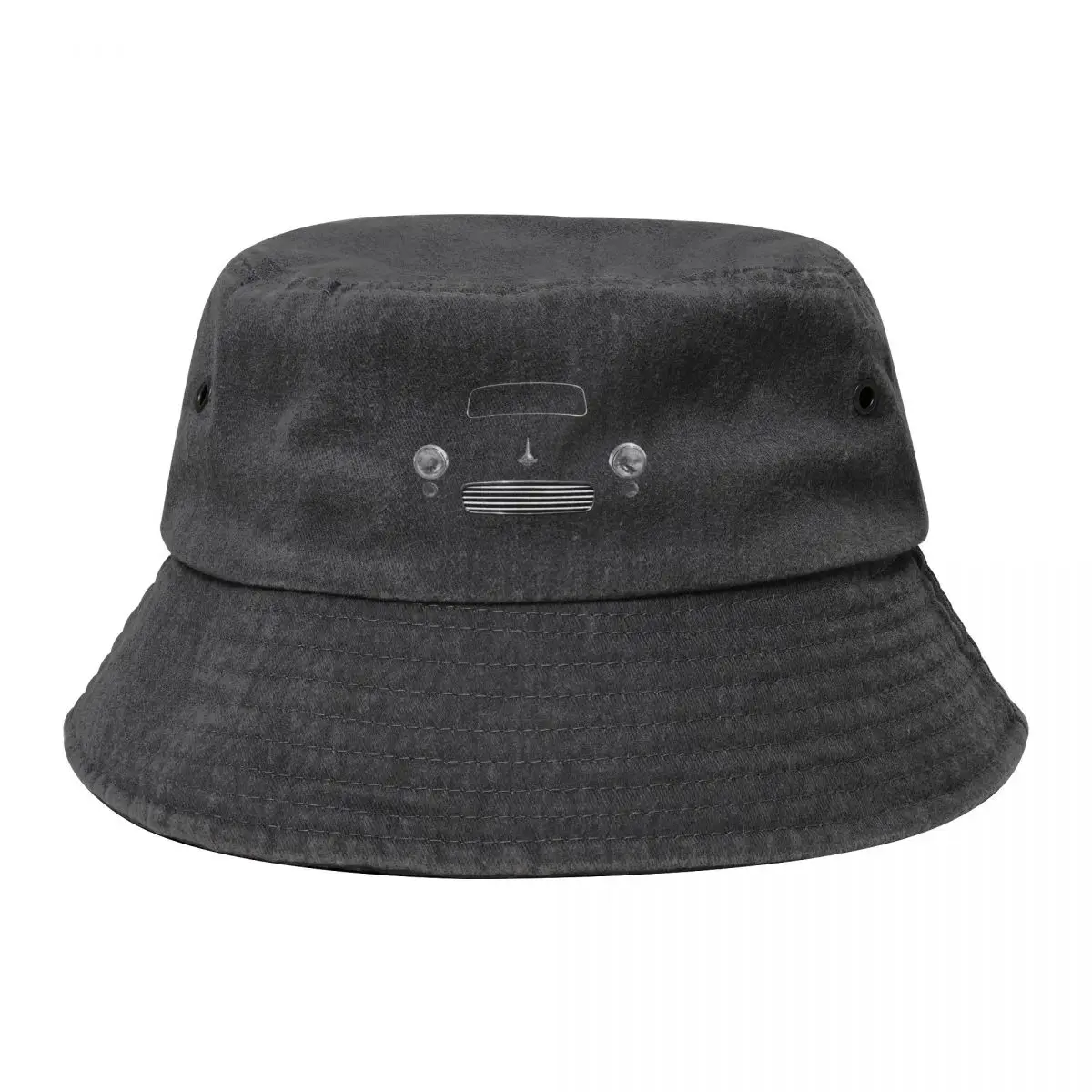 

Morris Minor classic car minimalist front Bucket Hat Fashion Beach Luxury Brand Men Golf Wear Women's