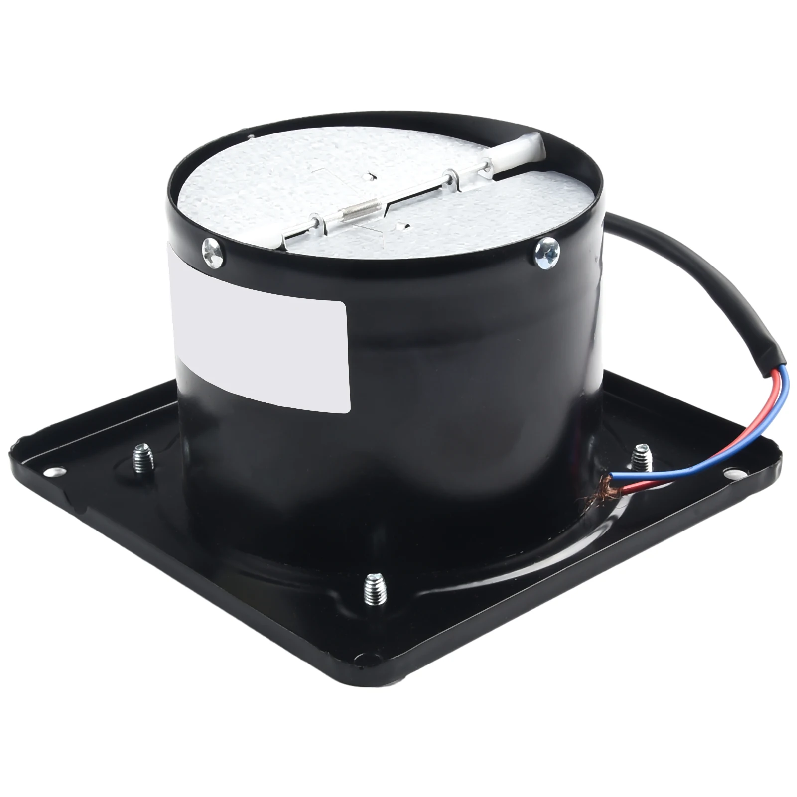 

Вентилятор воздуходувки Вытяжной вентилятор 4-дюймовый осевой вытяжной черный медный двигатель Простота установки Гараж Промышленный Высококачественный