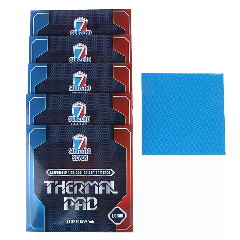 

SubZero Seven-Ultimate 15W/MK Thermal Pad CPU/GPU Graphics Motherboard Silicone Grease Pad Heat Dissipation Silicone Pad