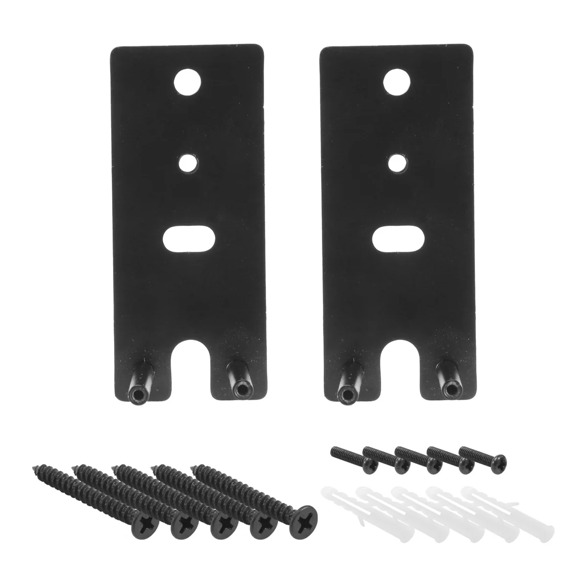 Steel Black Wall Mount Brackets Replacement for OmniJewel Lifestyle 650 & Surround Speakers 700