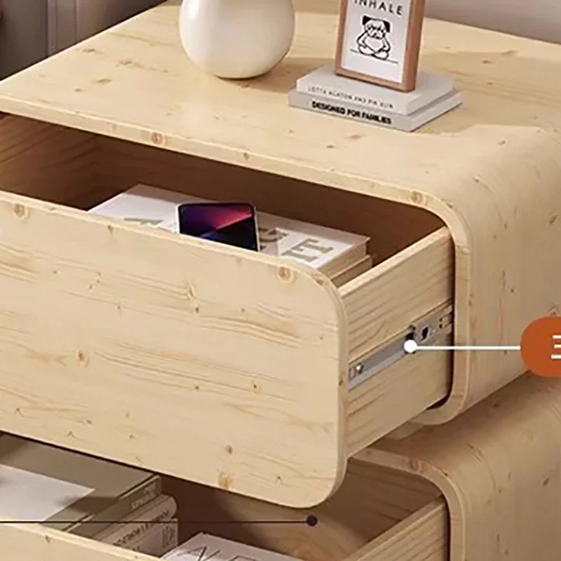 

Night Table Designer Design Bedside Bed Desk Nightstands Side Living Room Bedroom Drawer Cabinet Sofa Closets Storage Nordic