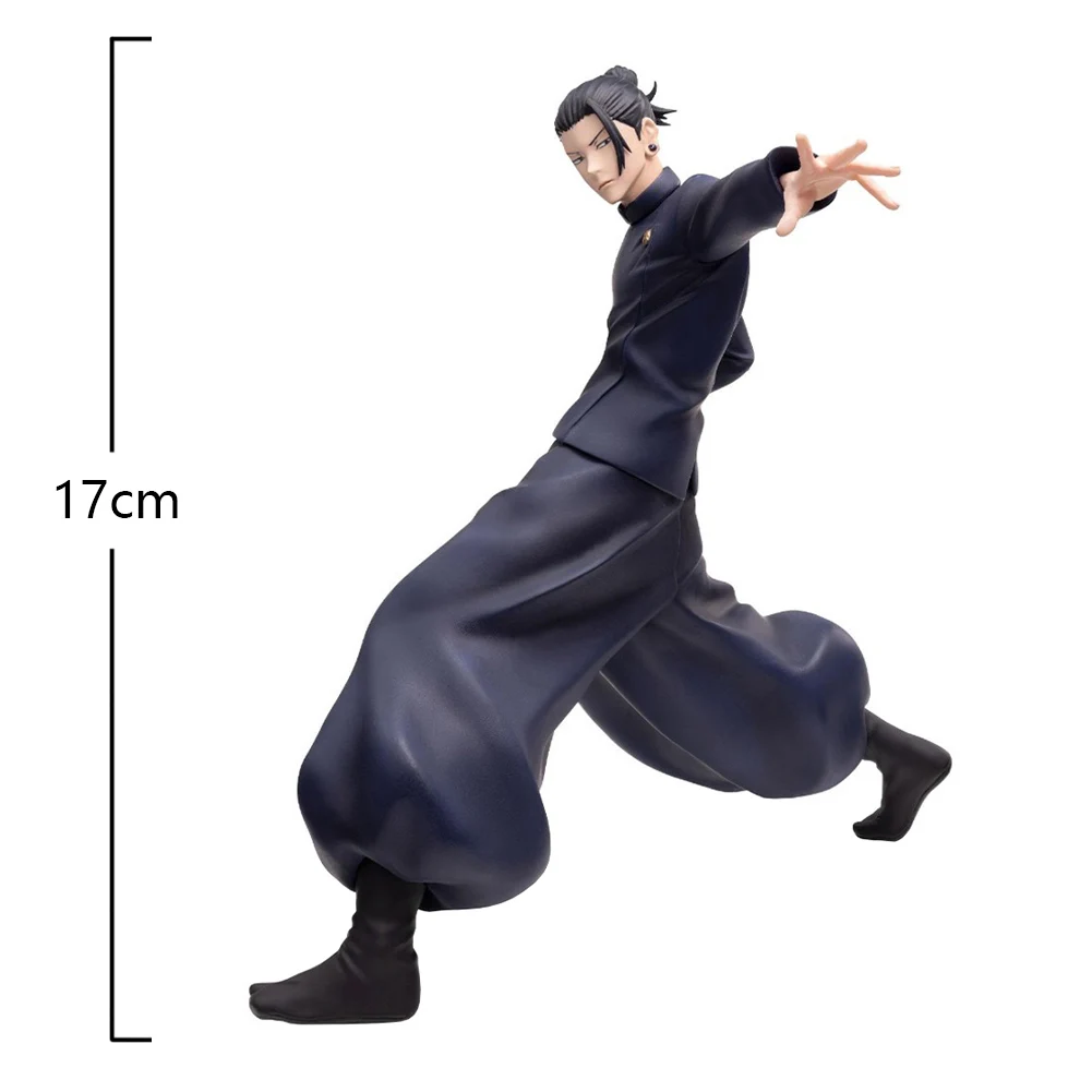 Jjk figuras de anime satoru gojo/goo suguru pose de pé estatueta de ação vale a pena colecionando modelos estátua ornamento de mesa presentes