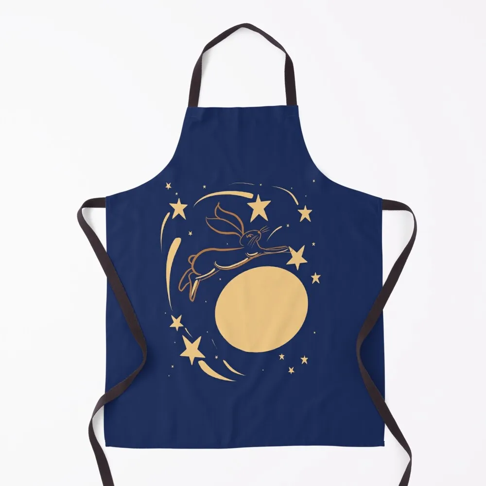 Harvest Moon Hare Apron christmas decoration Kitchen accessories Apron