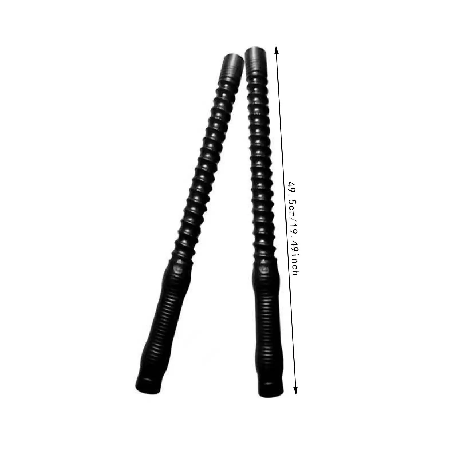 2 stuks Fitness Bar Sticks Professionele praktische apparatuur Workout 20 inch