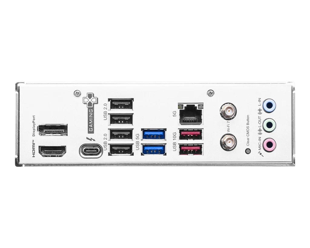 MSI B860 GAMING PLUS WIFI اللوحة الأم إنتل B860 LGA 1851 DDR5 256GB ATX 3xM.2 دعم Ultra 5U5-245T Ultra 7 U7-265T وحدة المعالجة المركزية