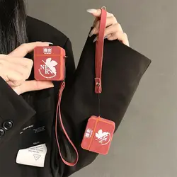 Neon Genesis Anime Evangelion NERV Logo Bluetooth Headphone Case Suitable for AirPods Pro2 Generation Protective Cover 3 Generat