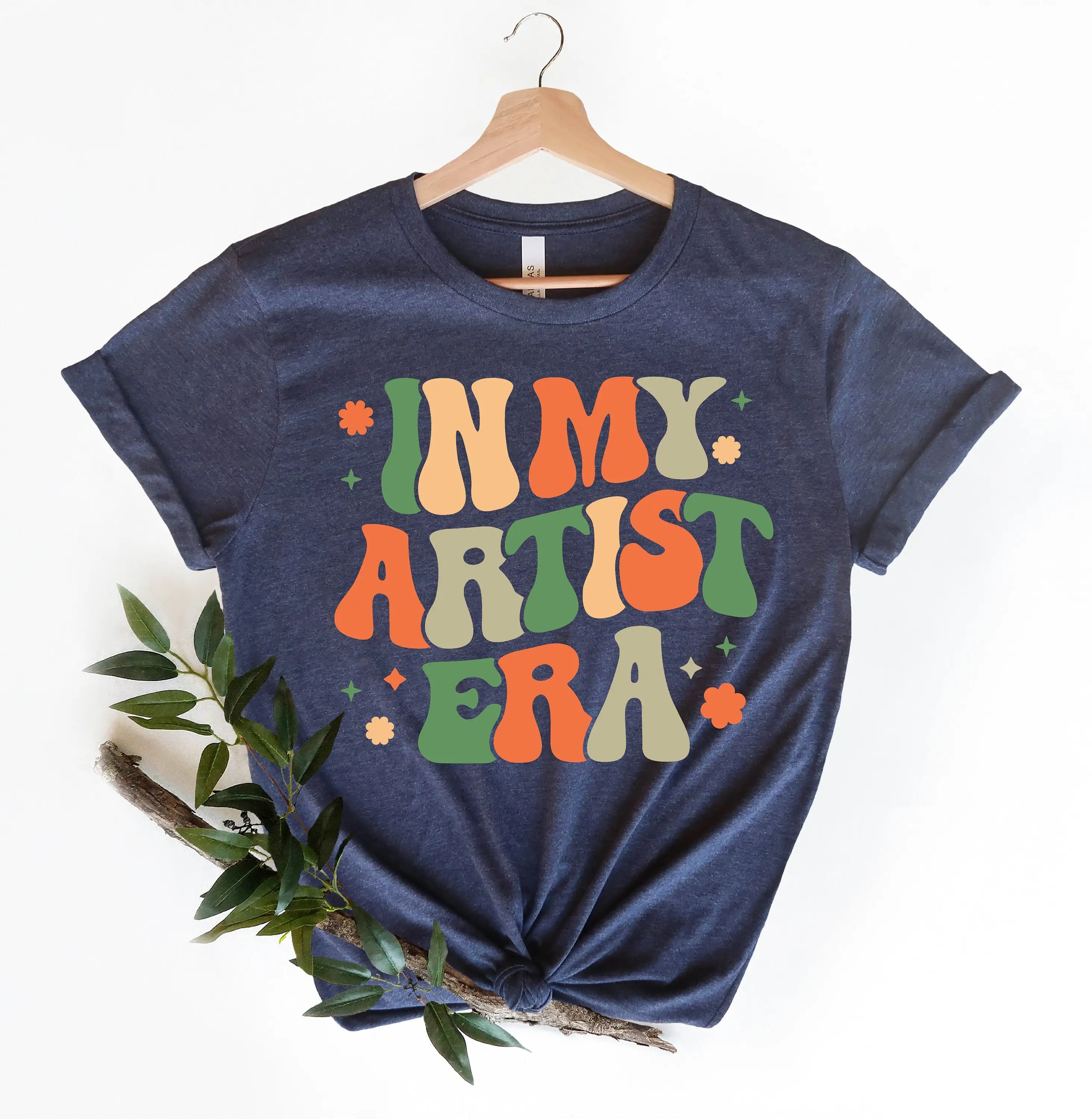 In My Artist Era T Shirt Art Teacher Makeup Painter Tattoo Student Lover