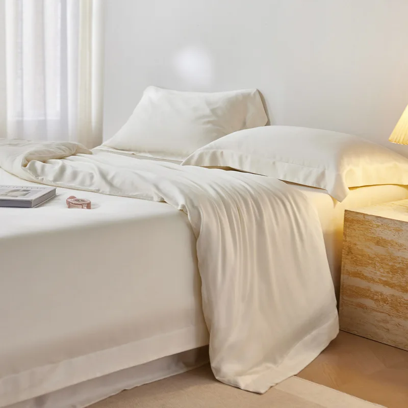 

Customizable Nordic style led luxury A Tencel quilt cover summer cool skin-friendly sleeping quilt cover