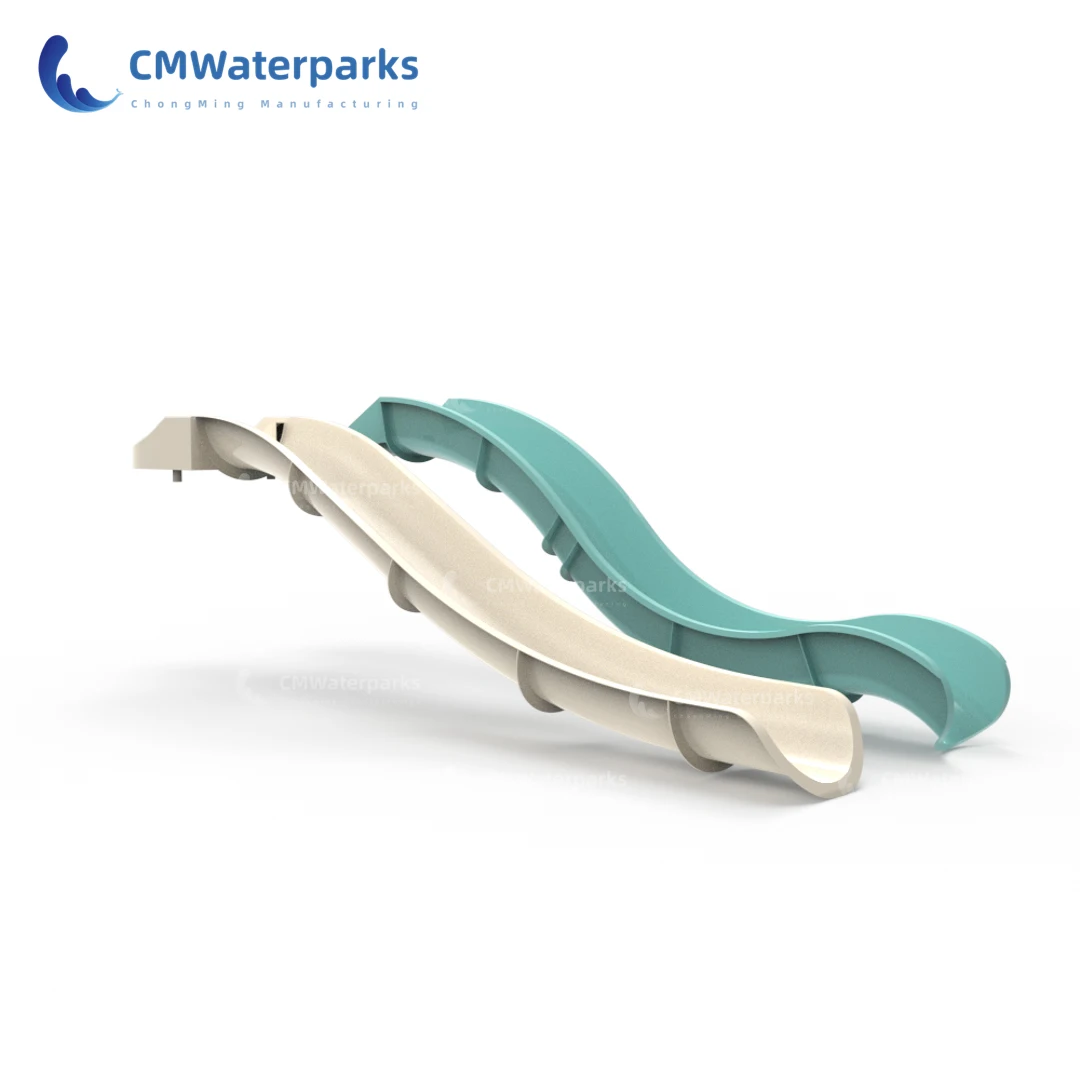 

Factory Custom Fiberglass Water Slides Water Park Equipment Pool Slides