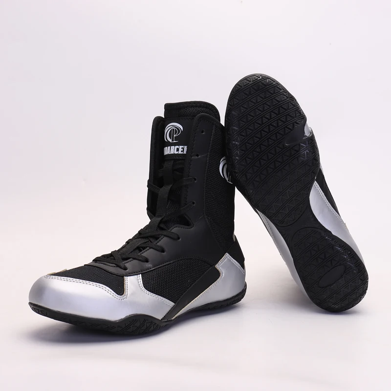 Indoor Soft Bottom Wrestling Shoes for Men Professional Women Boxing Fighting Children Sneakers Training Match Fighting Boots