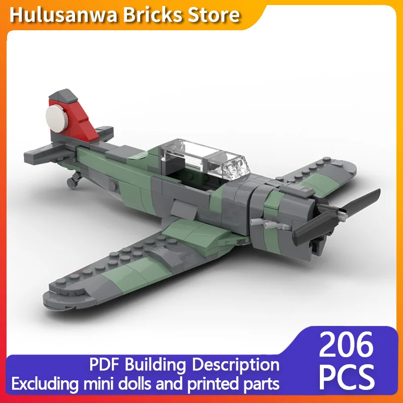 

P-2 WW2 военные истребители MOC строительные кирпичи военное оборудование модульные технологии подарки праздник сборка детские игрушки костюм