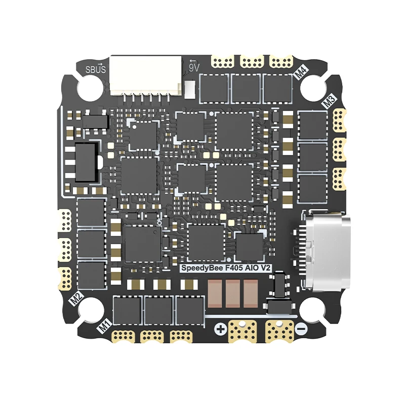 SpeedyBee F405 AIO V2 35-40A Blue-jay 25.5x25.5 3-6S Flight Control and ESC Integrated Model Aircraft Controller thumbnail 4