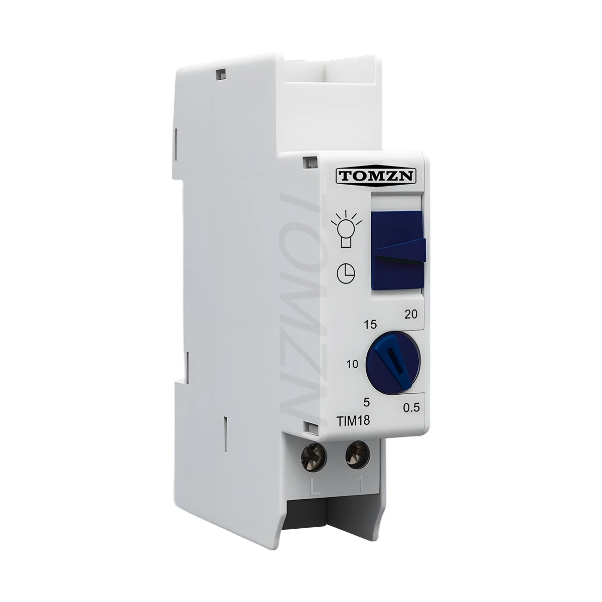 TIM18 الدرج ضوء الوقت التبديل 0.5/5/10/15/20S ON/Auto 250VAC 16A 18 مللي متر بوصة التبديل للأجهزة المنزلية الأكسجين