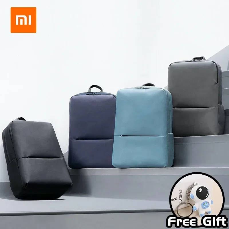 Zaino da lavoro classico Xiaomi Borsa per laptop da 15,6 pollici per uomo e donna Zaino da viaggio di grande capacità impermeabile 18L