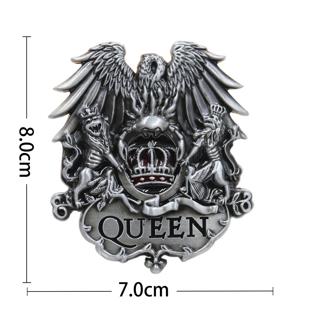 Eagle Lion Queen Metal Belt Buckles Men\'s Buckle for Belts High Quality Suitable for 4CM Belt Western Cowboy Jeans Accessories