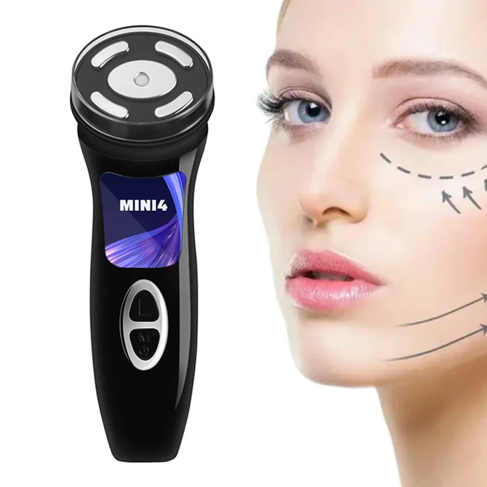 

Hifu 4.0 Generation Anti-aging Facial Massager 4 IN 1 Ultrasound EMS Warm Wrinkles Remove Fine Line Reduce Lifting Sagging Skin