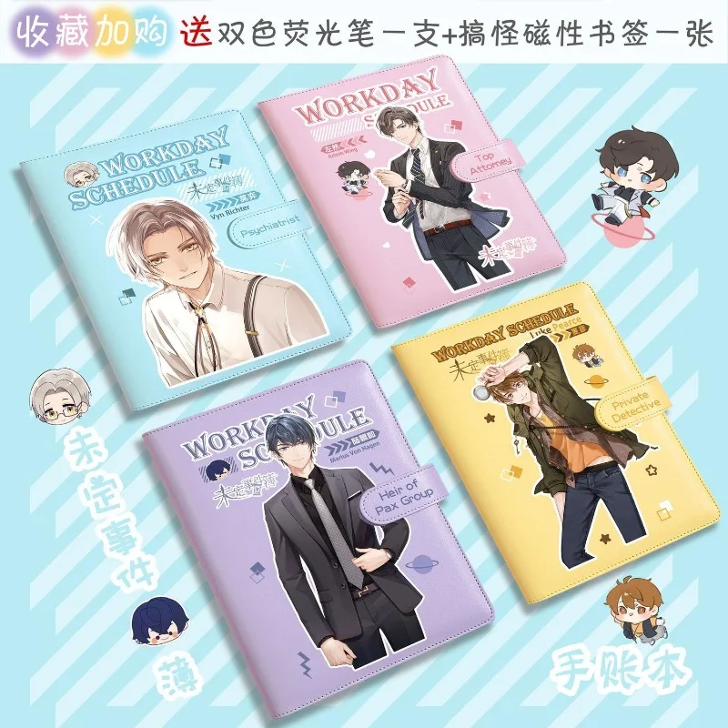 

Игра 2025 г., аниме «Слезы Фемиды», Cos Artem Wing, Вильгельм, Мариус Люк, груша, унисекс, A6, простой блокнот, дневник, канцелярские принадлежности, подарок