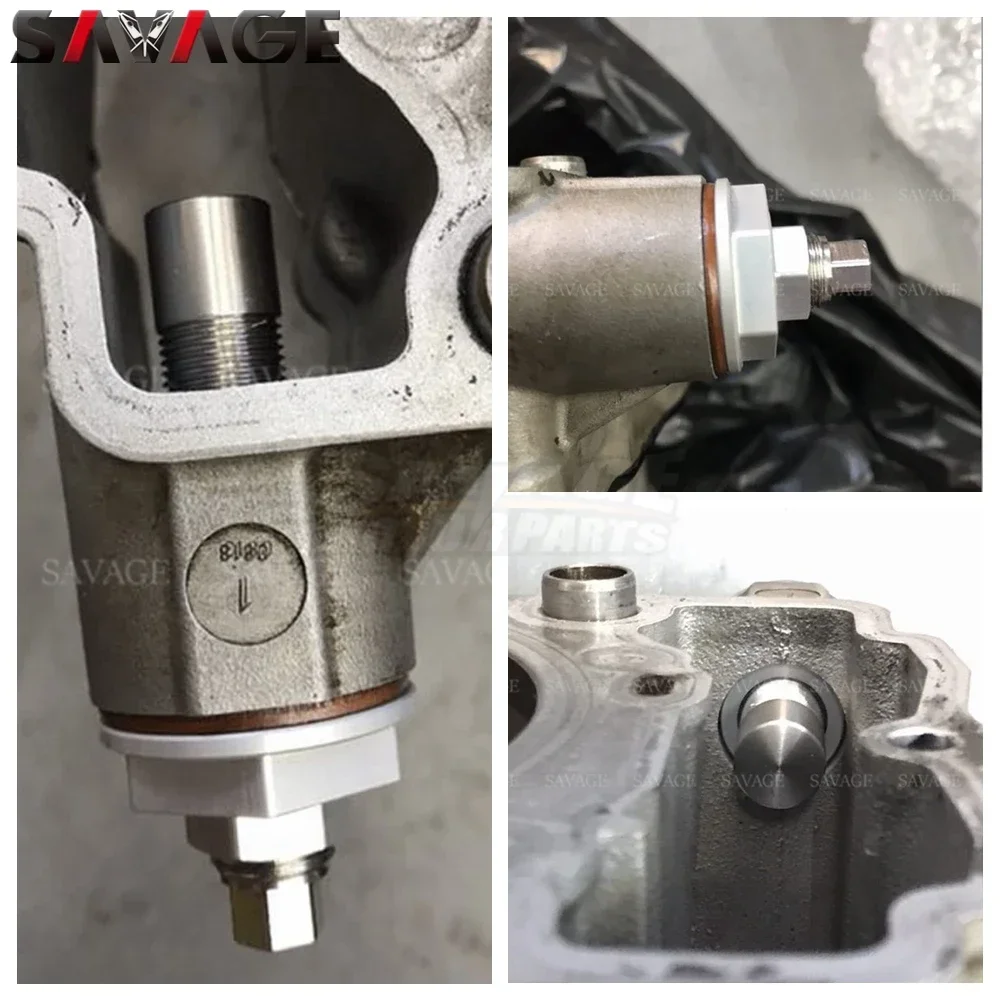 توقيت كام سلسلة الموتر ل EXC XC-W SX-F XC-F SX-F XCR-W 400 450 505 530 رالي RC دراجة نارية سلسلة صغيرة الموتر منظم