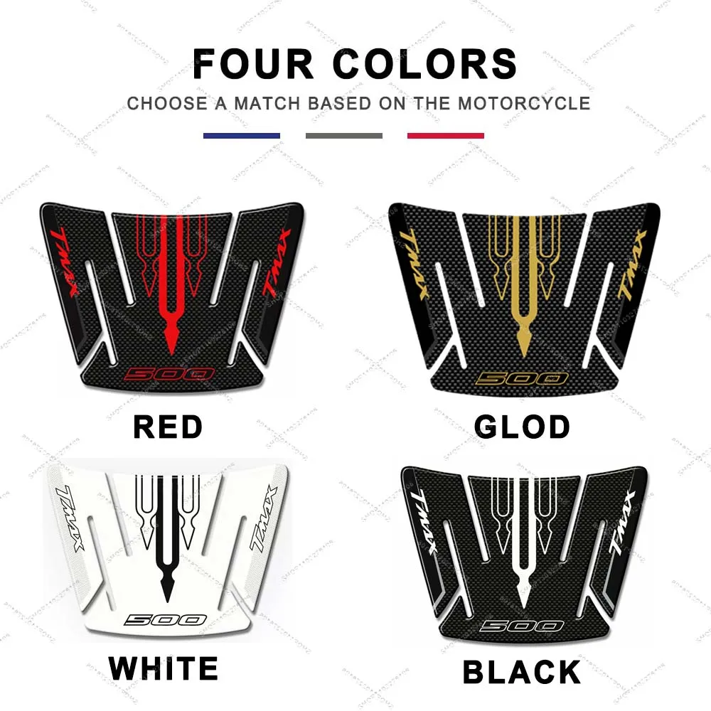 New 3D Gel Epoxy Sticker Kit Motorcycle Tail Protection Stickers Waterproof Decorative Decal For Yamaha T MAX TMAX 500 2001 2007 - Image 2