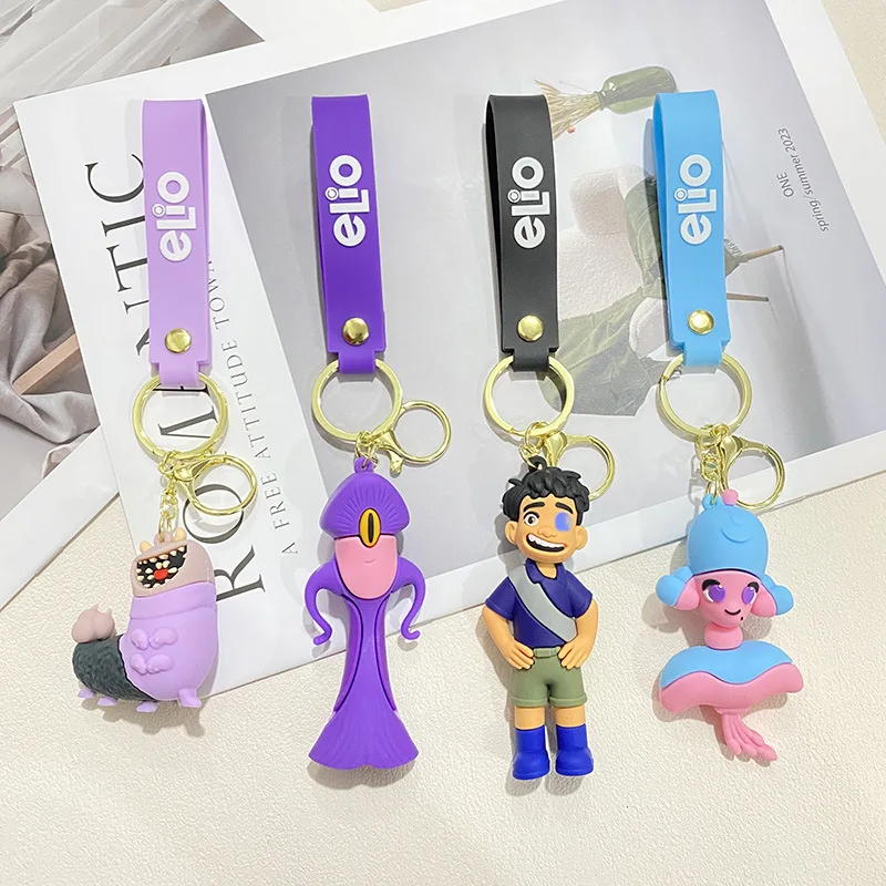 New Eilo Elio Solis Cartoon Anime Peripheral Accessories Pendant Keychain Toy Gift
