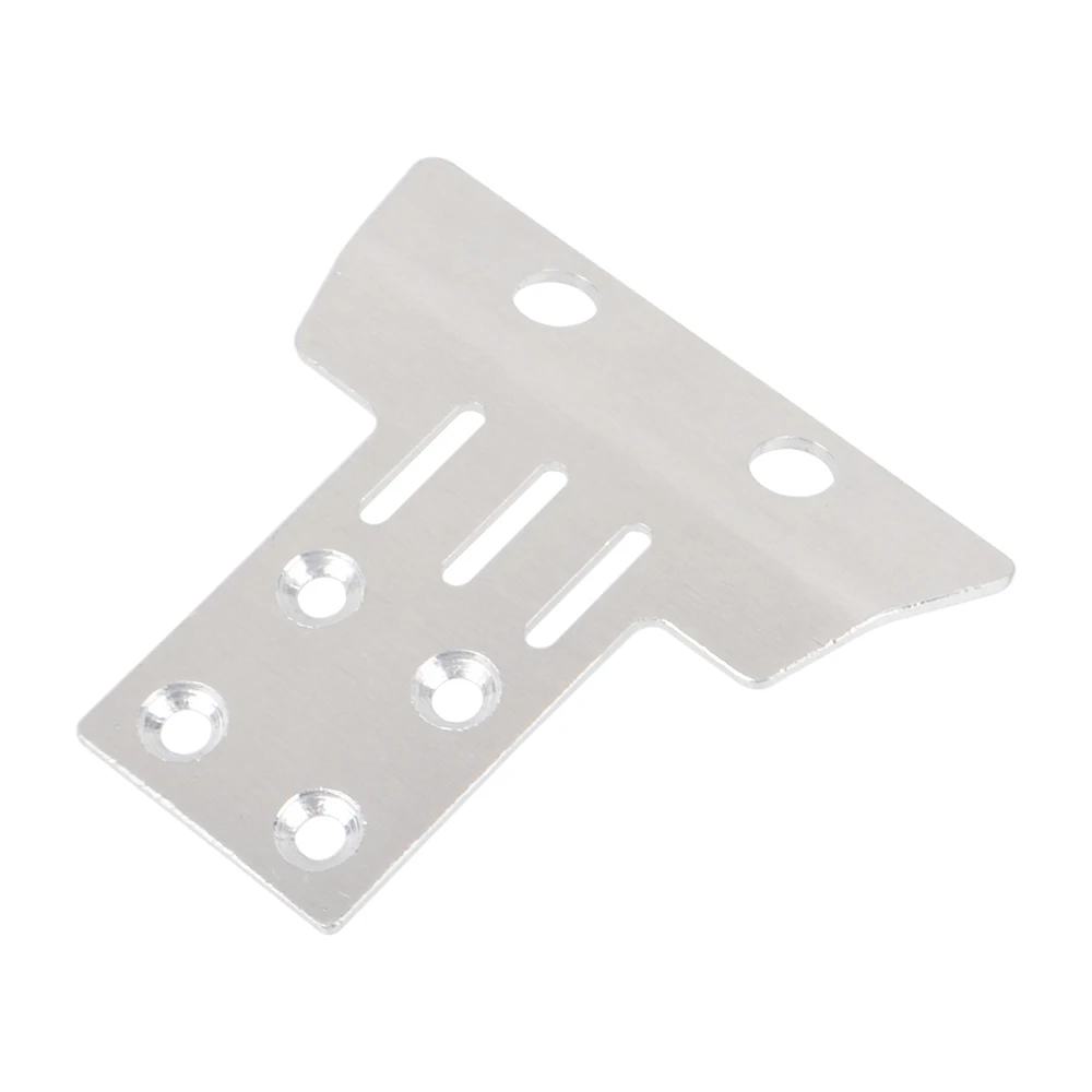 Plaque inférieure de protection avant en aluminium pour Tamiya 1/10 BB-01 BBX01 BB01, protection de châssis, pièces de mise à niveau