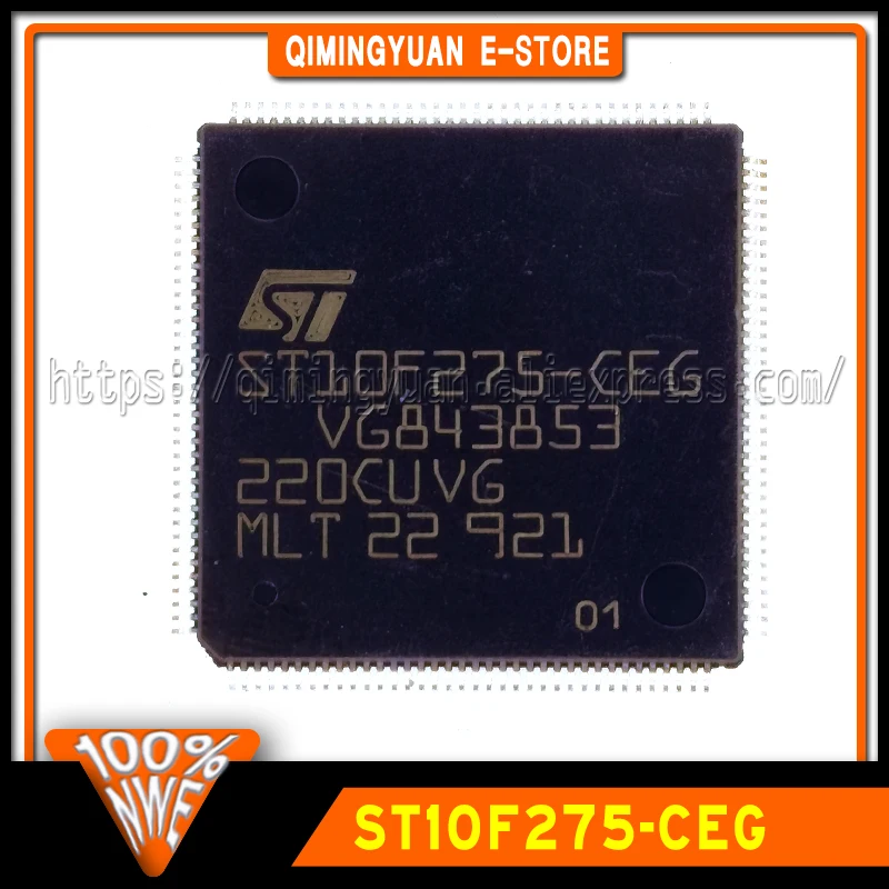 5PCS/LOT ST10F275-CEG TQFP144 In Stock