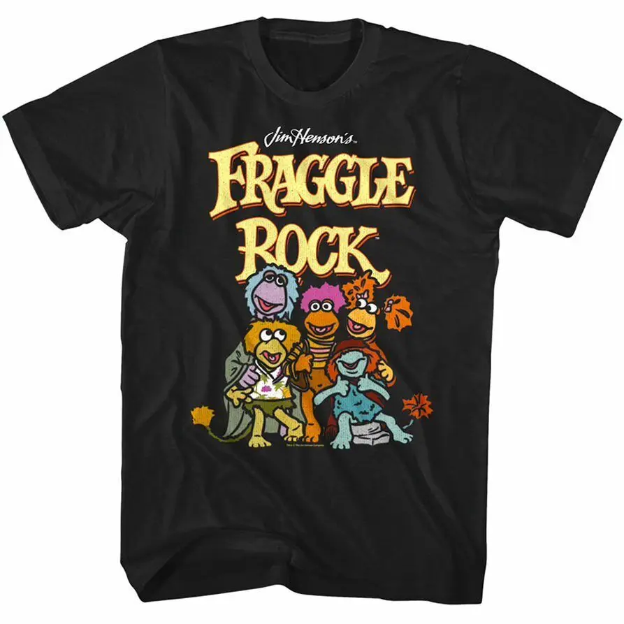 Jim Henson'S Fraggle Rock Cartoon Men'S T Shirt Puppet Characters