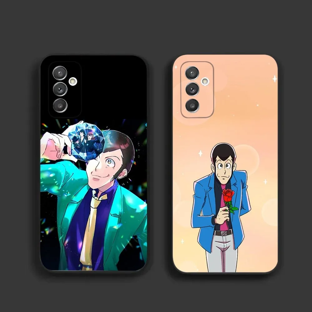 Comic L-Lupin the Third Phone Case For Samsung S20,Fe,21,22,23,24,Ultra,S30,22,9,10,plus,S30 ultra 5G Silicone Cover